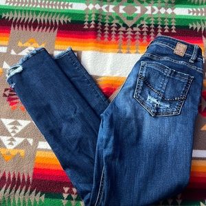 W BKE Ankle Straight Jeans